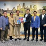 ឯកឧត្តមបណ្ឌិត ឆាយ សុផល ដឹកនាំមន្រ្តីសមាគមអ្នកសារព័ត៌មានអាស៊ីចូលជូបឯកអគ្គរាជទូតកម្ពុជានៅកូរ៉េ 